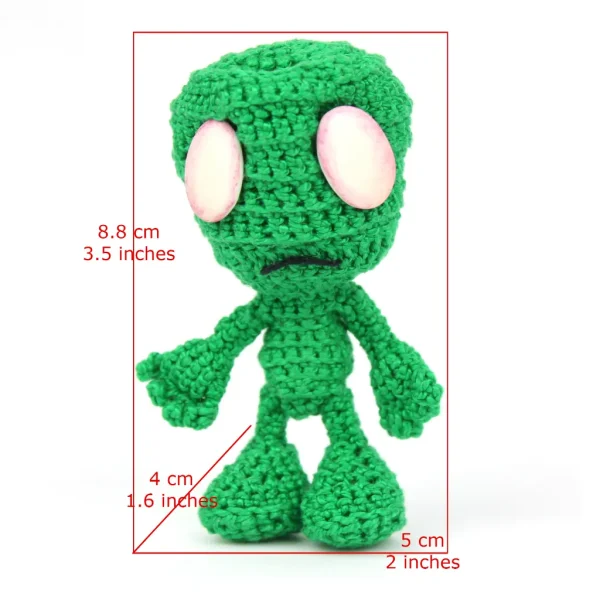 League of Legends Amumu Crochet Amigurumi measurements