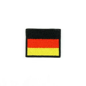 Germany Flag Embroidered Patch over white background