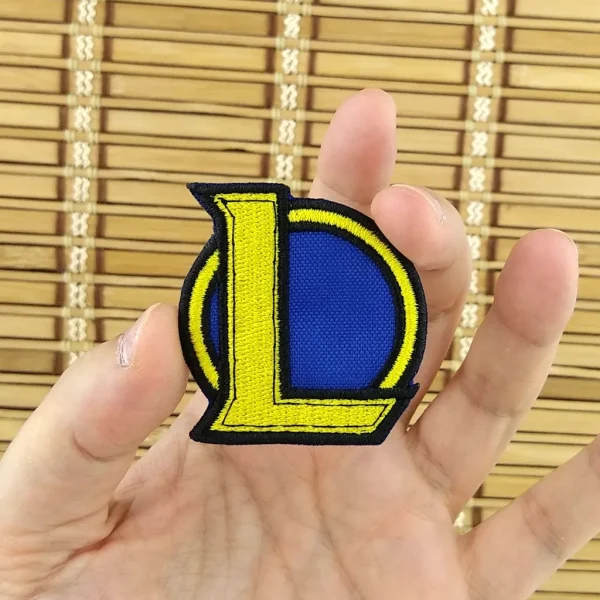 small LoL Icon Embroidered Patch League of Legends on holding hand