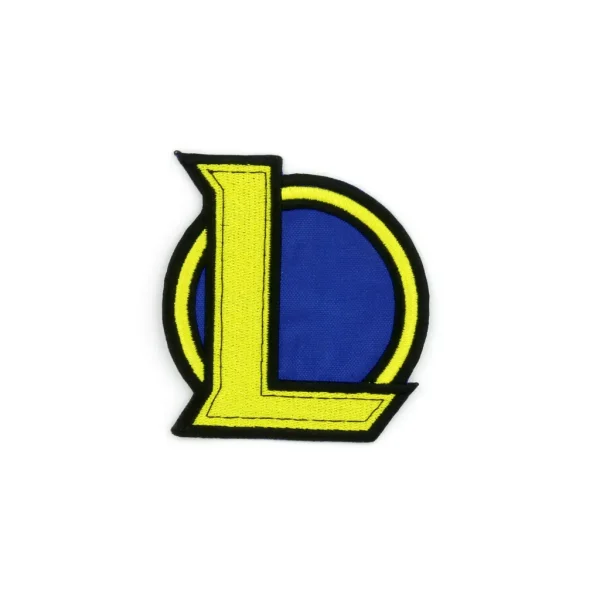 LoL Icon Embroidered Patch League of Legends over white background