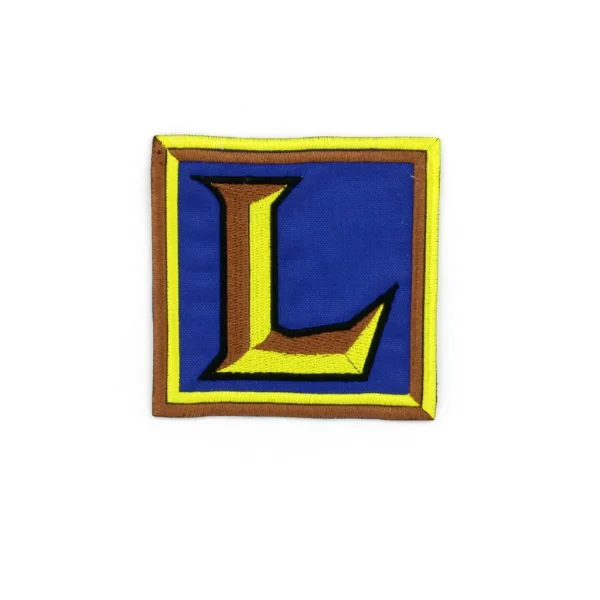 LoL Old Icon Embroidered Patch League of Legends over white background