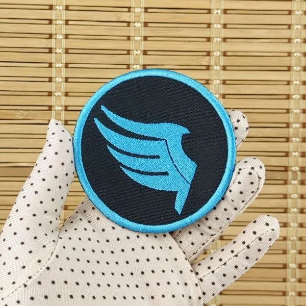 Medium Mass Effect Parangon Embroidered Patch on holding hand