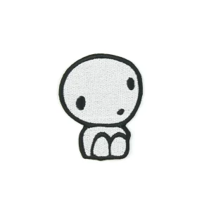 Kodama Embroidered Patch over white background