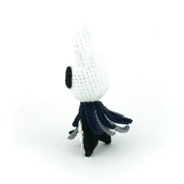 Knight The Knight Crochet Amigurumi side view over white background