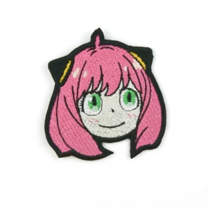 Anya Anime Girl Embroidered Patch