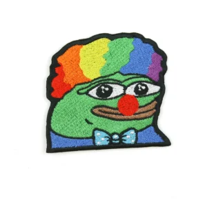 Pepe Clown Embroidered Patch